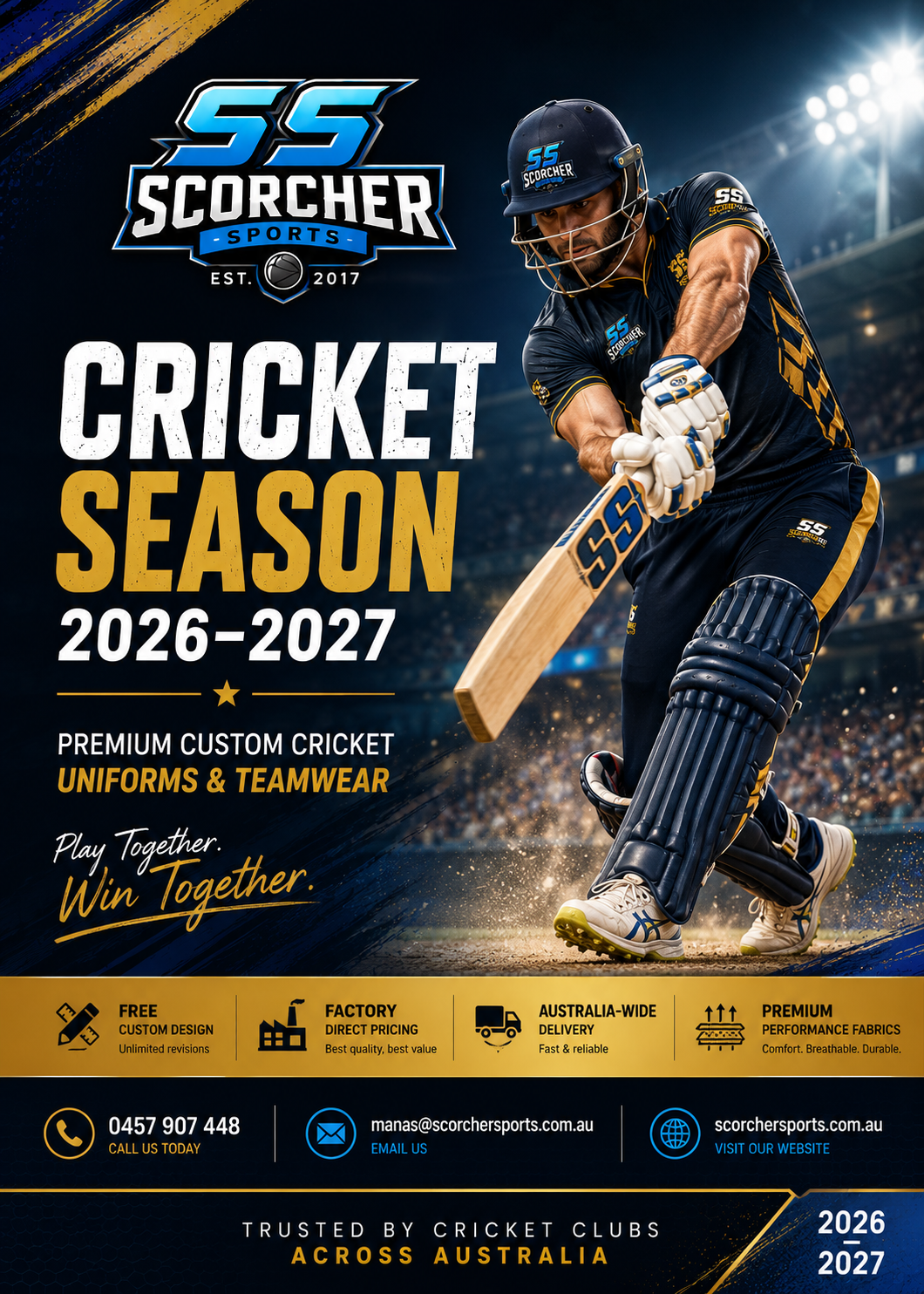 Cricket collection premium uniforms